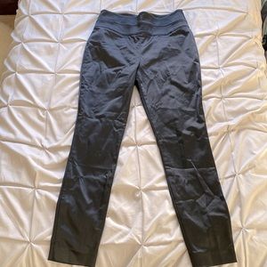 Bebe Shiny Black High Waisted Leggings Women’s Size 6 - Like New